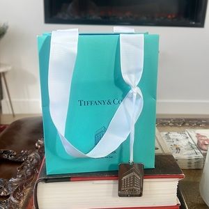 5”x6” Tiffany bag with a charm